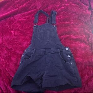 Wallflower Midnight Blue Denim Overalls